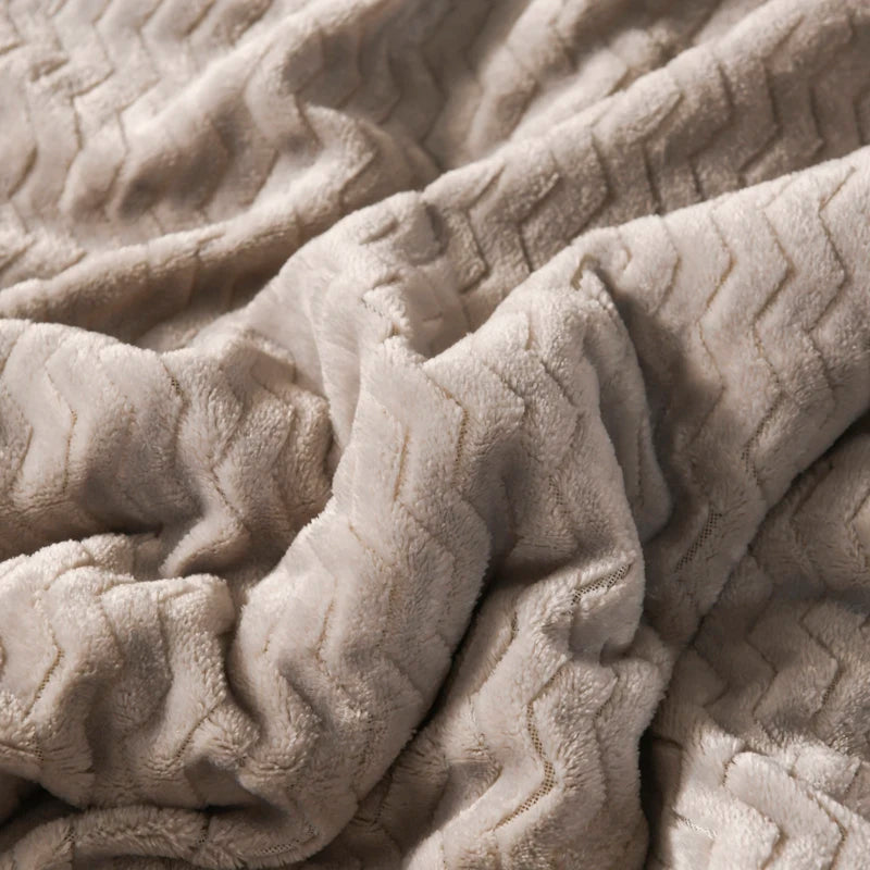 Coral Fleece Thick Blanket – Autumn/Winter