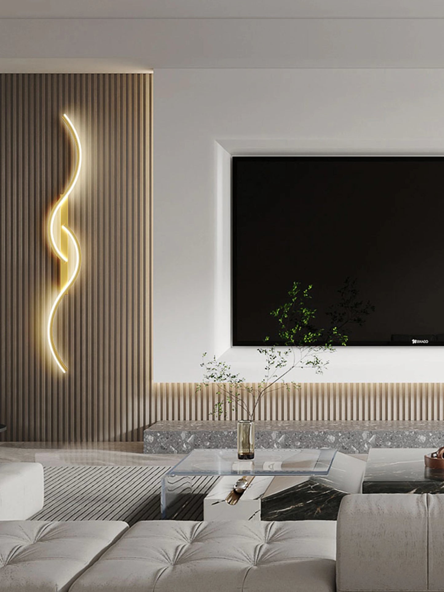 AuraLine Wall Lamp – Minimalist Ambient Lighting