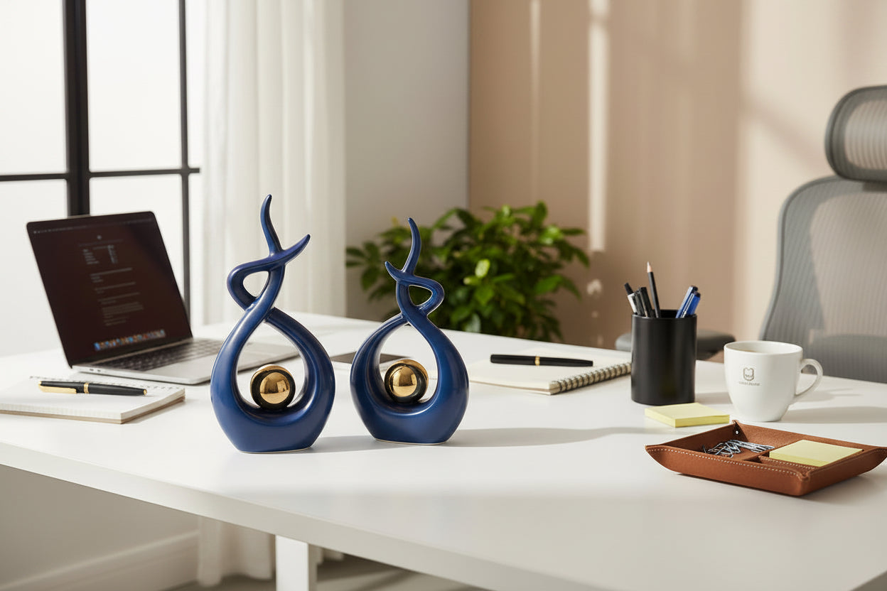 Nordic Ceramic Figurines – Scandinavian Home Decor