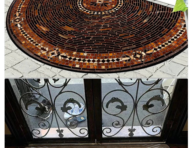 Half-Moon Outdoor Doormat