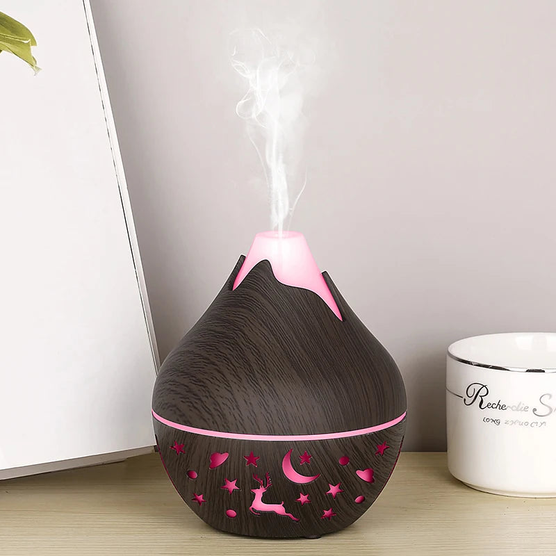 Ultrasonic Aroma Diffuser – Spa & Relaxing Ambient Light