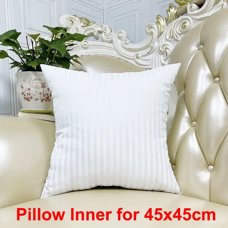 Abstract Tufted Tassel Cushion Cover – Boho Textured Decor