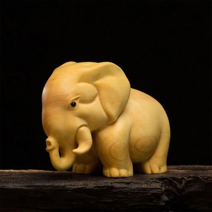 Thuja Wood Animal Figurines