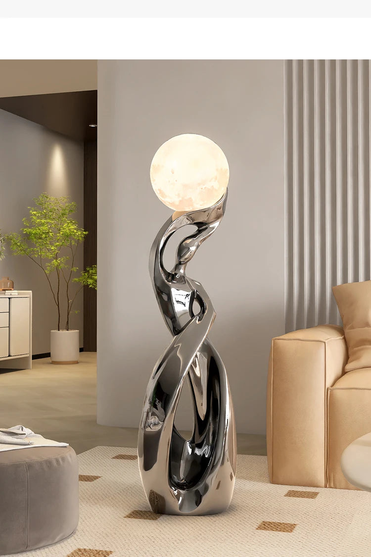 Modern Abstract Decorative Sculpture – Contemporary Art Decor
