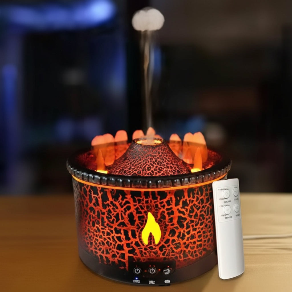VolcanoGlow – Volcano Aroma with Relaxing LED Light