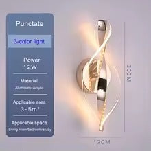 Nordic LED Acrylic Wall Light – Minimalist Wall Lamp